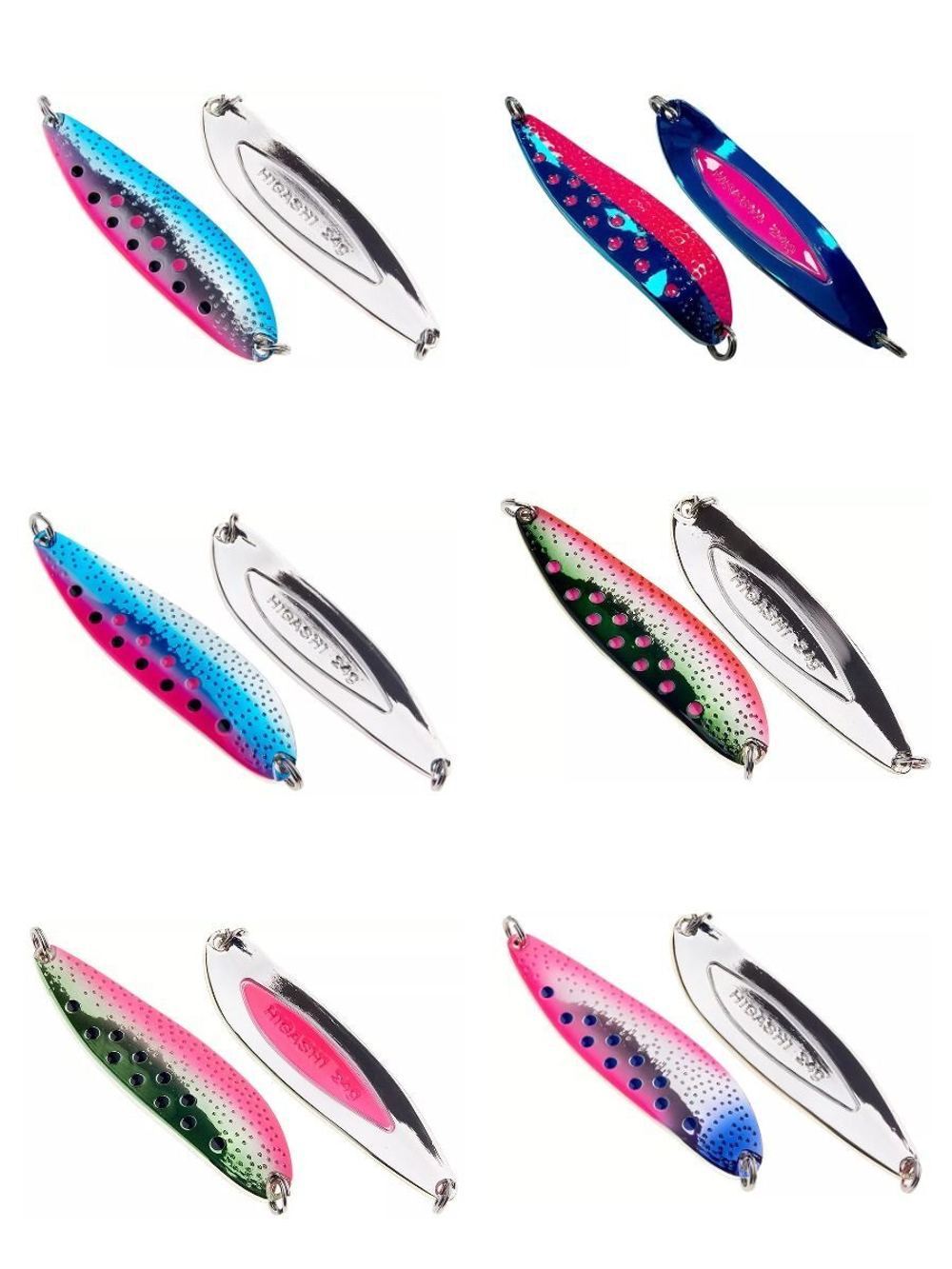 Блесна колеблющаяся HIGASHI Dot spoon 24g #08