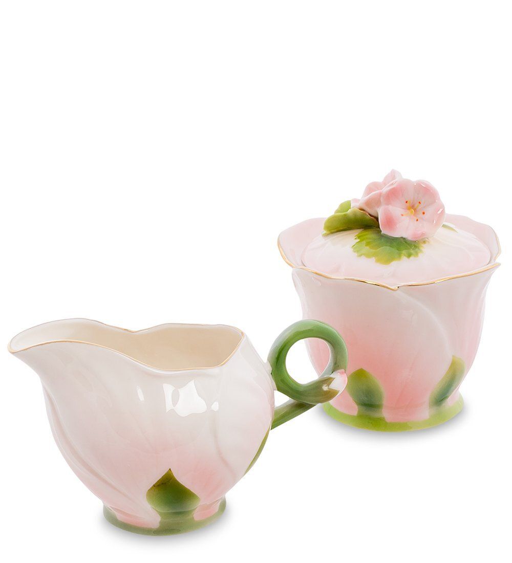 FM-61/ 2 Набор сахарница и молочник «Герань» (Pavone)