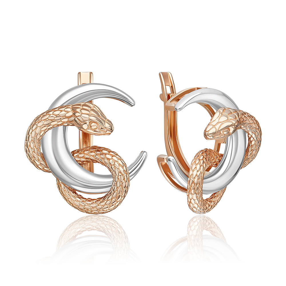 Серьги из золота 585 пробы