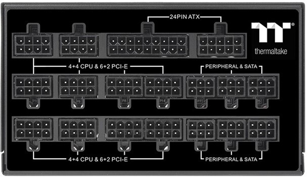 Блок питания ATX Thermaltake Toughpower TF1 1550