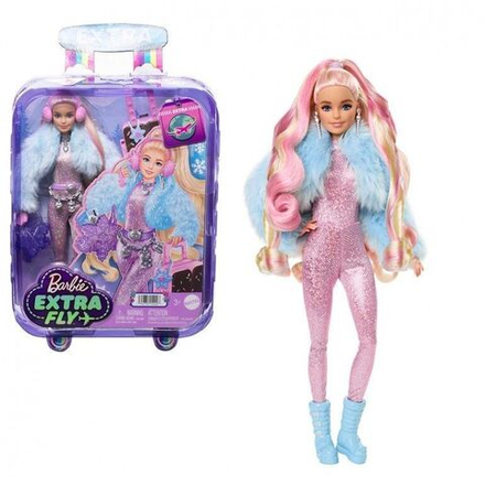 Кукла Barbie Extra Fly Mattel Барби в модных и стильных нарядах едет в отпуск HPB16