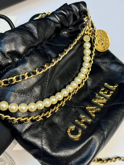 Сумка Chanel 95 Mini 22 Black Pearl