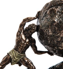 Veronese WS-1146 Статуэтка «Сизиф с валуном»