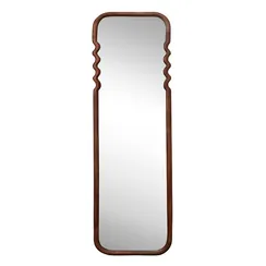 Напольное зеркало Fluid, 180х54 см, коричневое