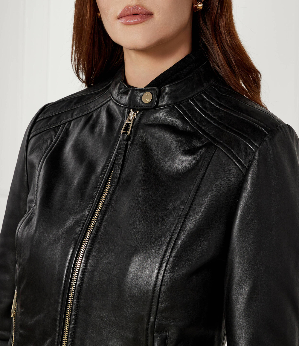 Кожаная куртка Joop! Jeans - черный(180010 JW244LE190)