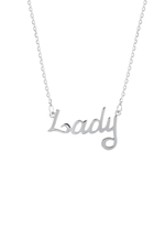 Колье на цепочке "Lady"