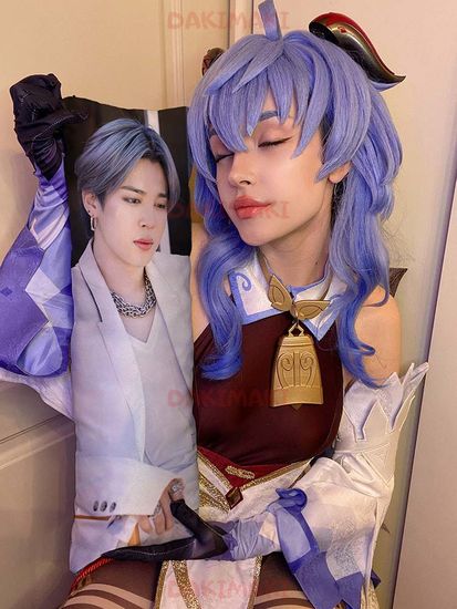 Мини дакимакура Чимин из БТС | BTS арт. M1092, 60х20 см