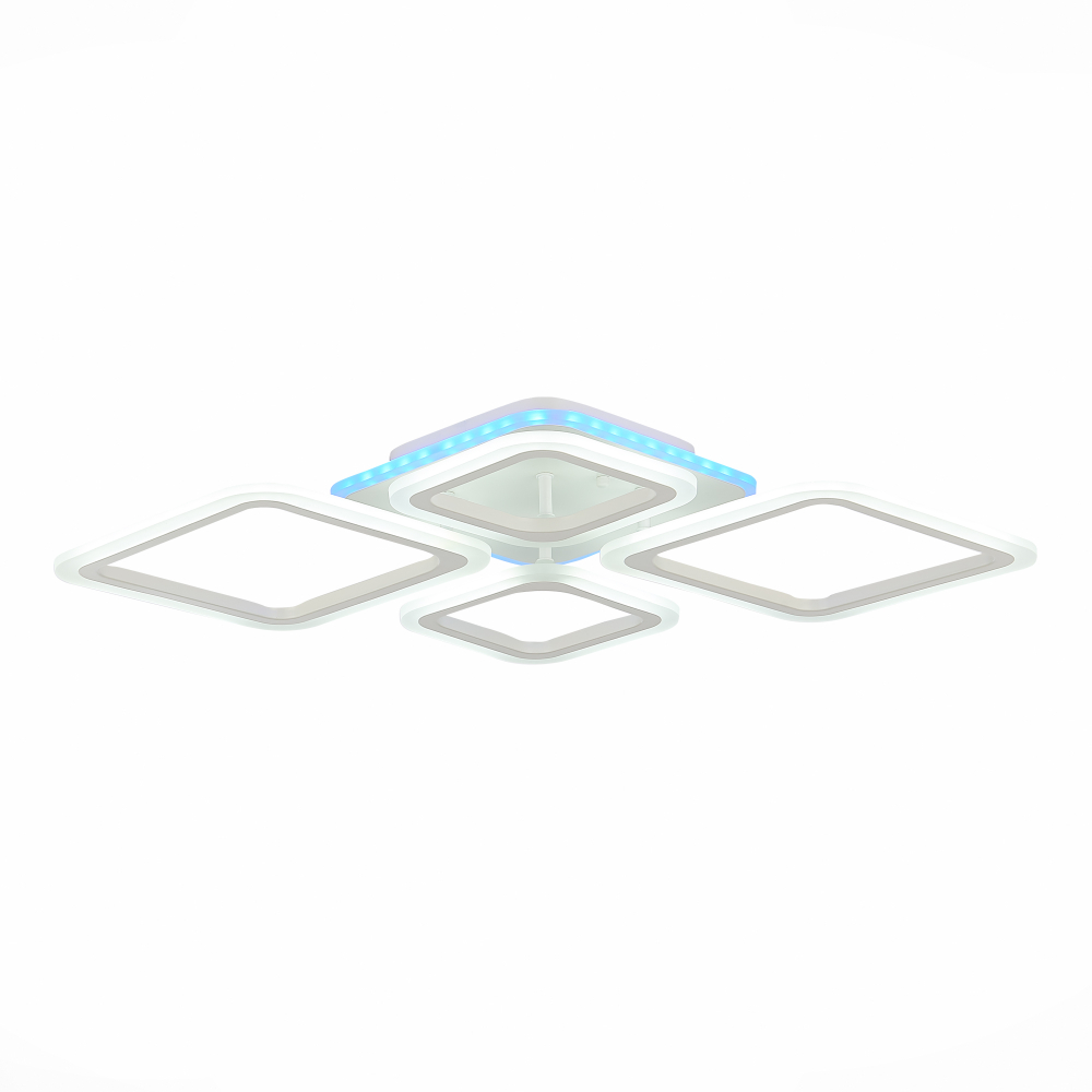 SLE500152-04RGB Светильник потолочный Белый/Белый LED 1*88W RGB 8W 3000-6000K SAMURO
