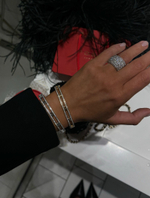 Кольцо Queen silver