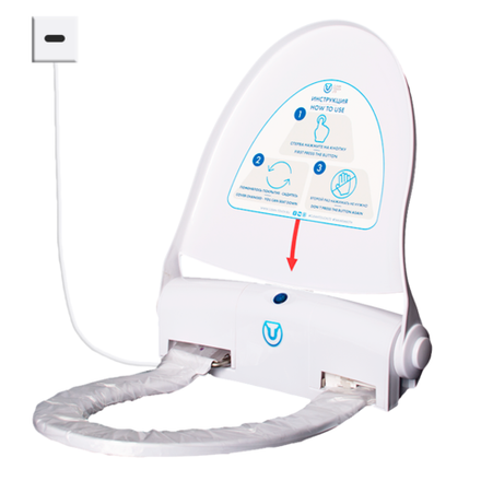 Сенсорный диспенсер одноразовых покрытий для унитаза Clean Touch® CT-102