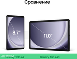 Планшет Samsung Galaxy Tab A9 4Gb/64Gb Wifi Gray (SM-X110NZAACAU)