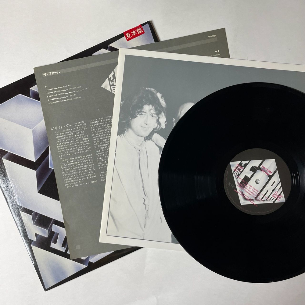Винтажная виниловая пластинка LP The Firm (Japan 1985) (No Obi) (Promo)