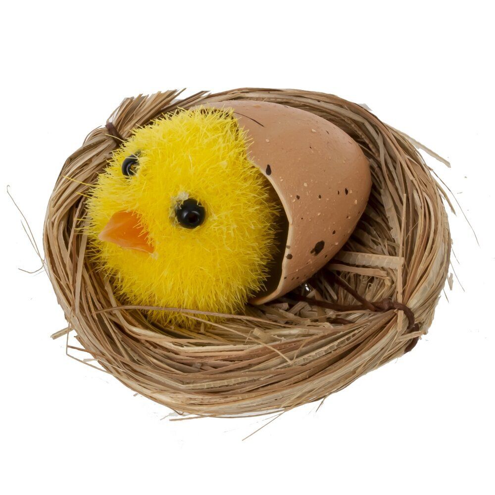 GAEM Набор из 6 изделий декоративных "Гнездо пасхальное" (6*5*4), L17 W11,5 H4 см