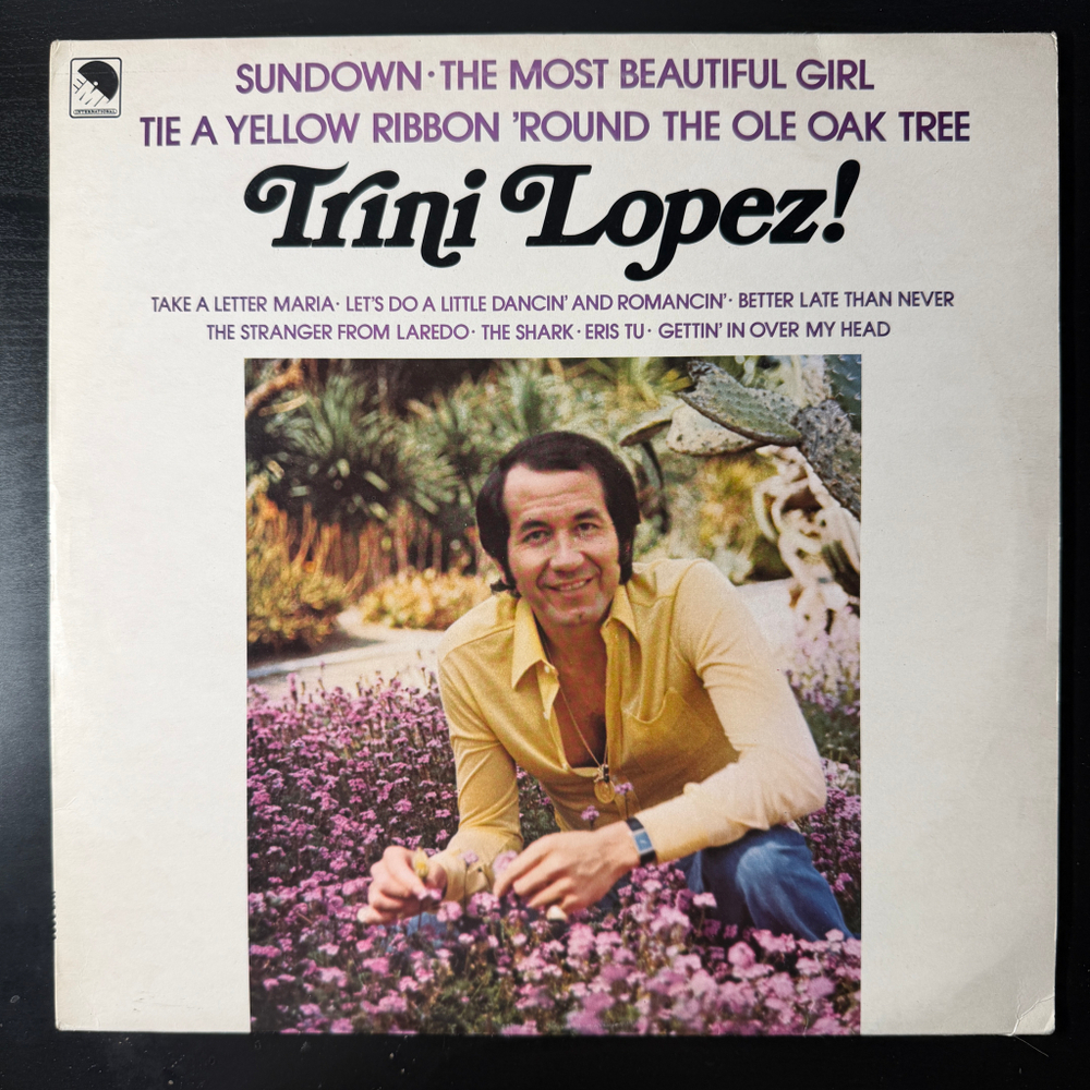 Trini Lopez ‎– Trini Lopez (Англия 1974г.) Promo