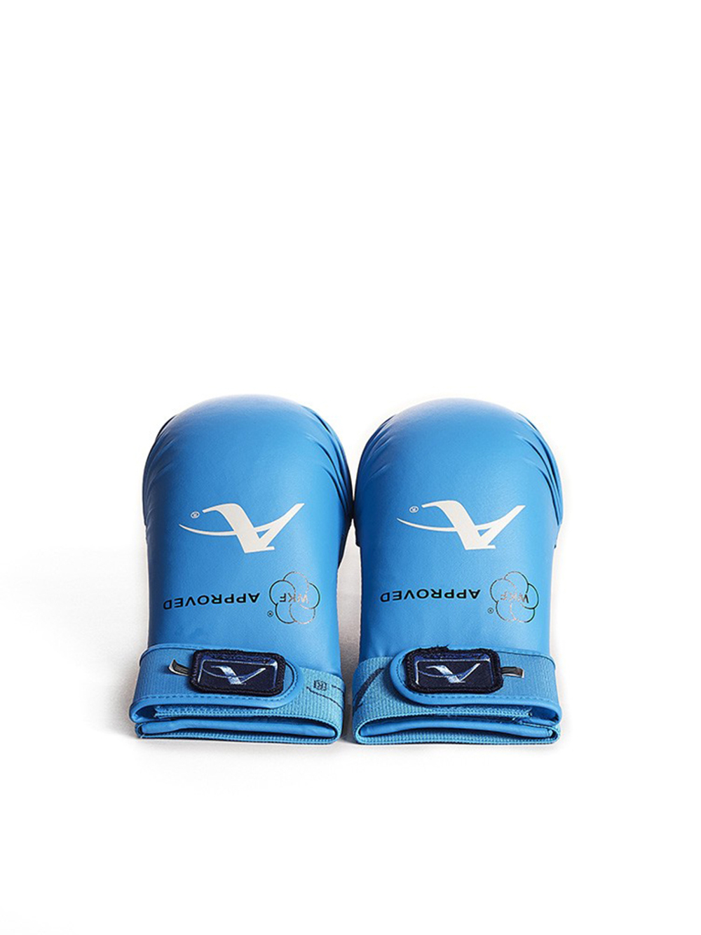 Перчатки накладки для каратэ ARAWAZA синие (одобрено для соревнований)