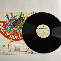 Винтажная виниловая пластинка LP Rock N Roll Greats (Польша 1977) (Carl Perkins, Little Richard, Fats Domino)