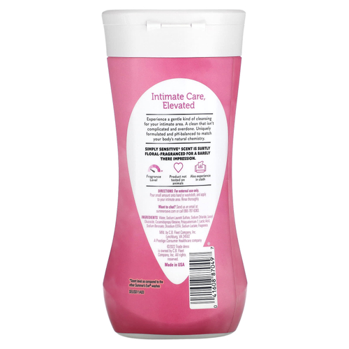 Summer's Eve, Daily Gentle Wash, для чувствительной кожи, для чувствительной кожи, 266 мл (9 жидк. унций)