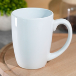 Кружка 350мл без деколи, фарфор, 2 сорт