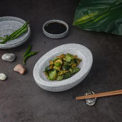 Салатник 120 мл 19*13,5 см h5,5 см Stone Untouched Taiga P.L. Proff Cuisine [1]