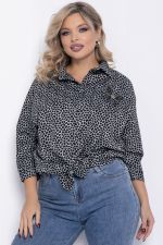 Рубашка Сладкий поцелуй (черно-серая) Б12328-4 LT Collection