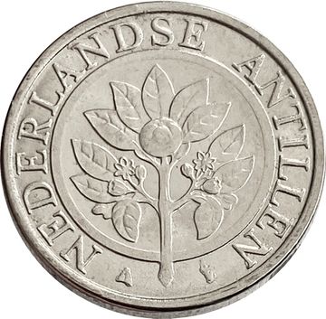 10 центов 1989-2016 Нидерландские Антильские острова