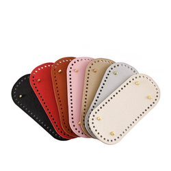 Донышко для сумки и корзинки (овал 10 *22 см, цвет черный) / основание для вязаных крючком сумок, шкатулок, корзин