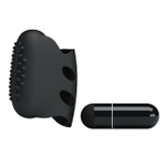 Вибромассажер на палец Steward (Цвет: черный)