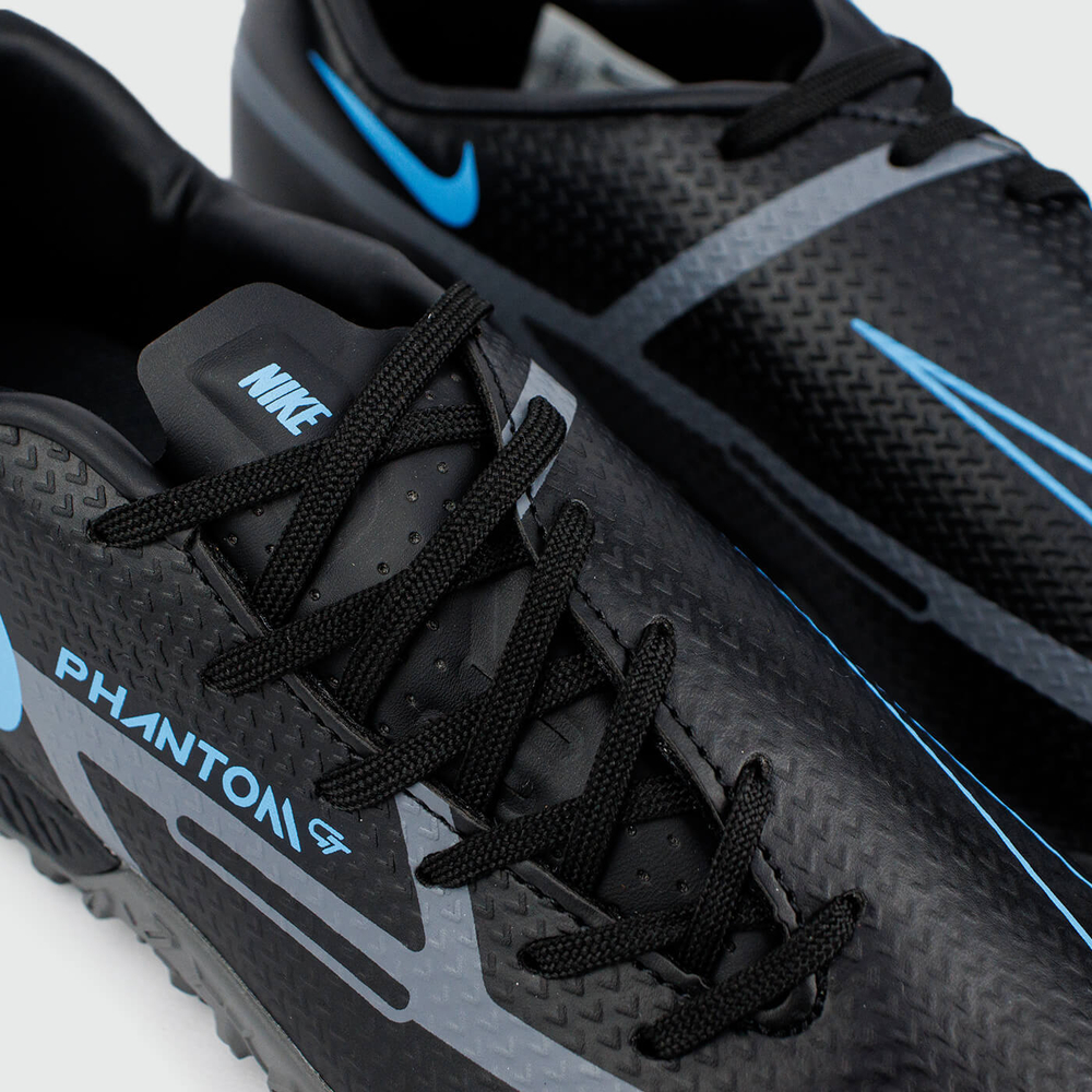 Футбольная обувь Nike Phantom GT2 Academy TF Black / Grey