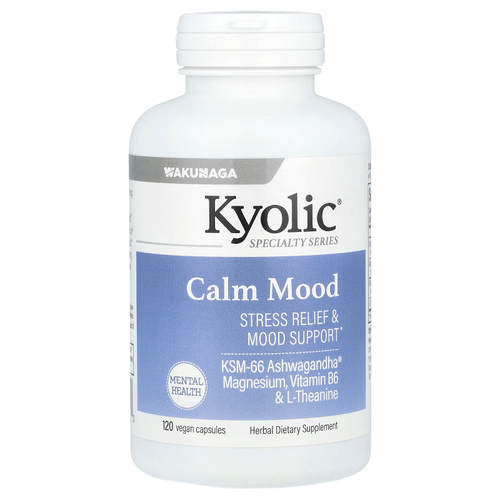 Kyolic, Specialty Series, для спокойного настроения, 120 веганских капсул