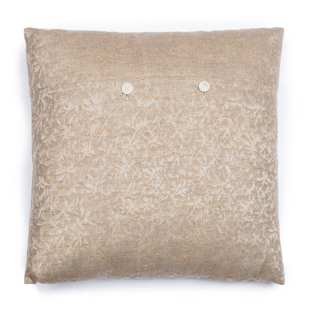 Подушка декоративная 40x40 Leitner Savanna розовая