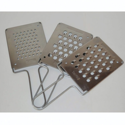 Набор Плоских терок (Морковная+Овощная+Сырная) белая жесть