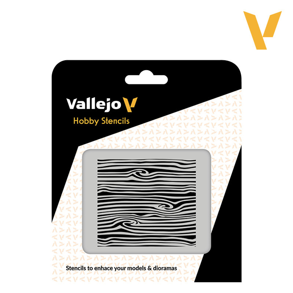 Hobby Stencils: Wood Texture Nº2