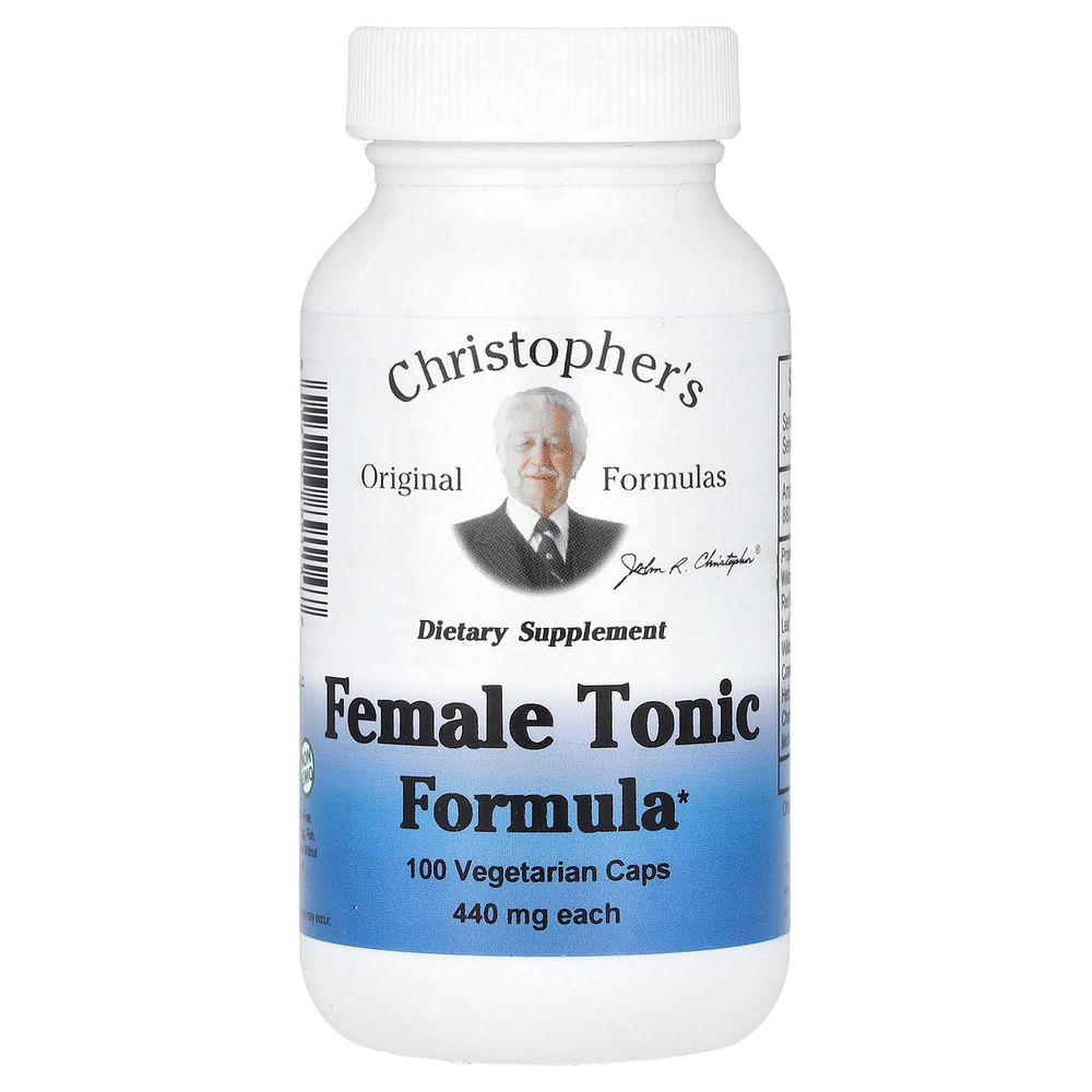 Christopher's Original Formulas, Тонизирующая смесь для женщин, 440 мг, 100 вегетарианских капсул