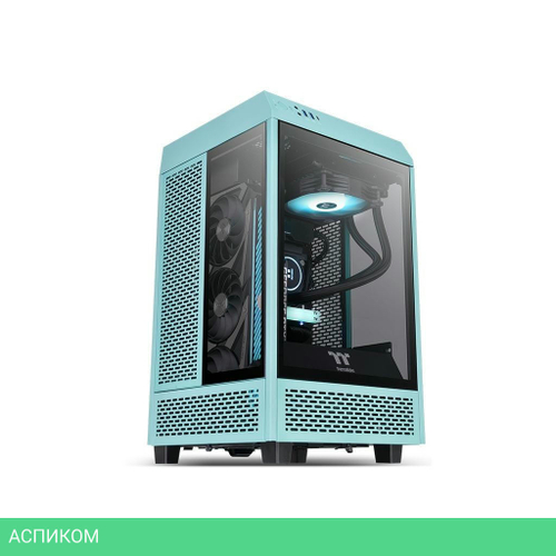 Корпус Thermaltake Tower 100 Turquoise (CA-1R3-00SBWN-00)