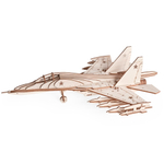 Деревянный конструктор Российский Истребитель СУ-30 от Lemmo, сборная модель, 3D пазл