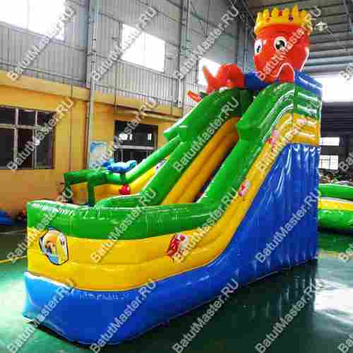 Надувной наземный аквапарк «Король осьминогов» 7*6*5 м