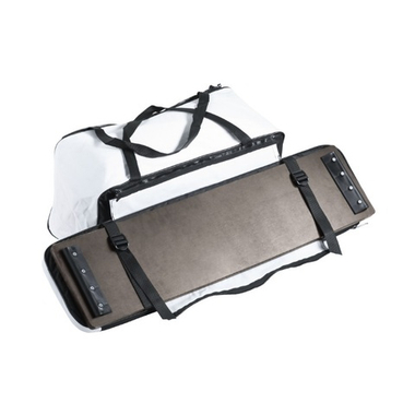 Комплект мягких накладок на сиденье с сумкой 86*20 см графит Oxford 600 RipStop