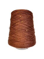 Пряжа на бобине (Италия)95% хлопок с пайетками 5% п/л 100г-450м 360г