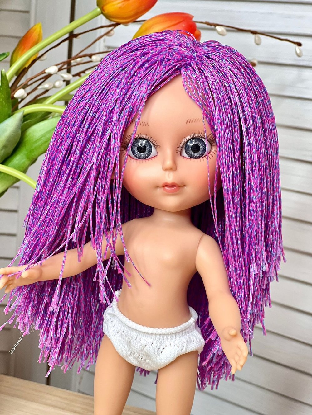 Кукла Nines виниловая 30см Dainty без одежды (2440W1)