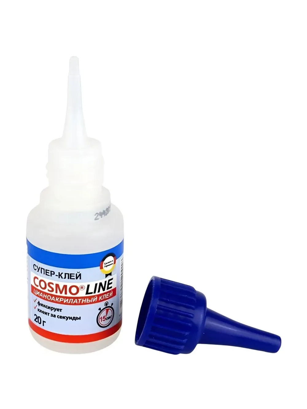 Супер клей Космофен секундный универсальный , 20 мл