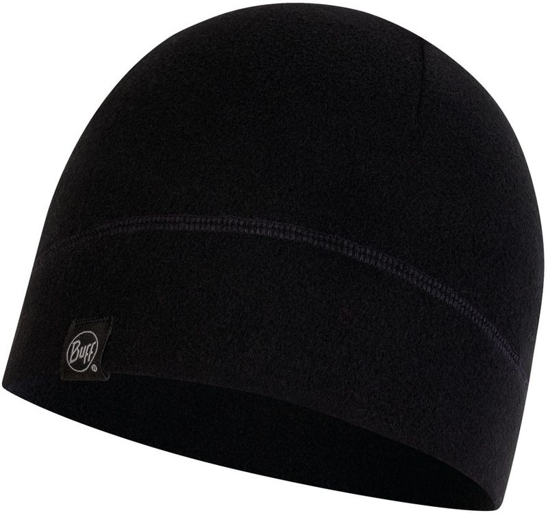 Флисовая шапка Buff Hat Polar Solid Black Фото 1