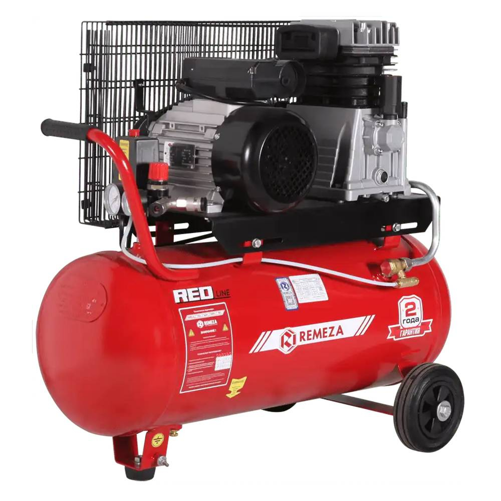 Компрессор поршневой СБ4/С-50.AB365A с набором пневмоинструмента KIT UNI-7B