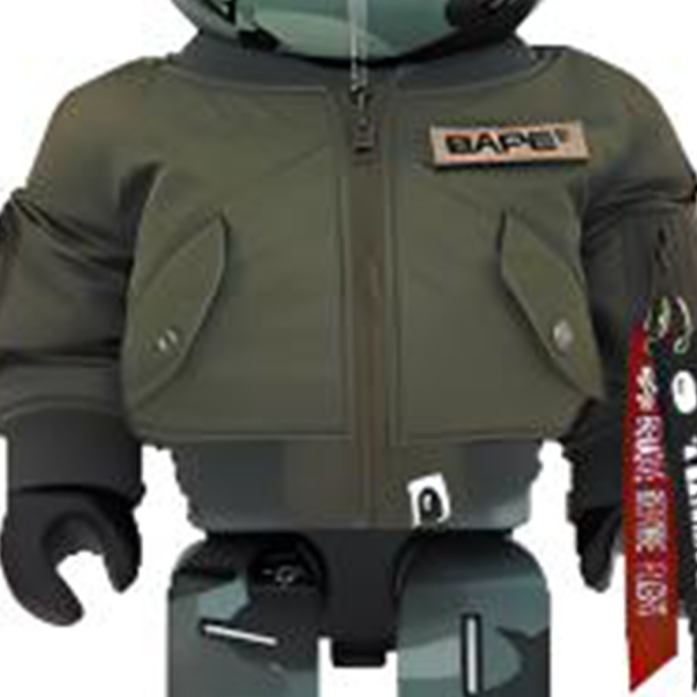 Дизайнерские игрушки BE@RBRICK x BAPE x ALPHA, 2096757-607213685