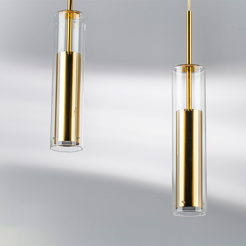 756012 Люстра CILINO 1х40W GU10 ЗОЛОТО