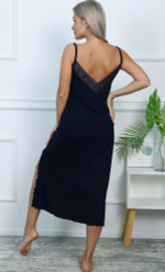 Сорочка вискоза на бретели С-2950