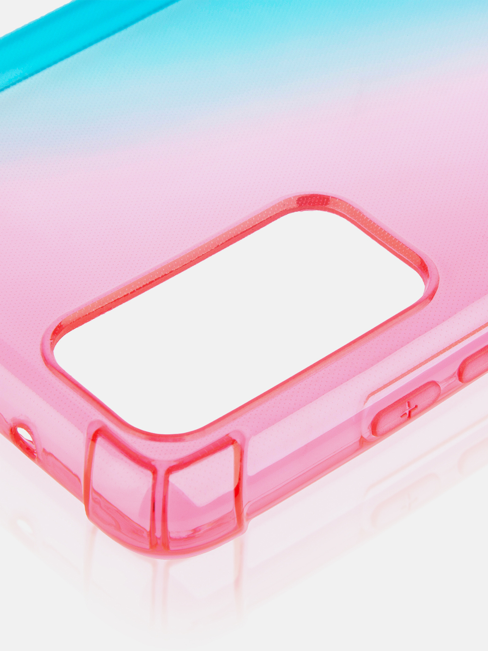 Чехол ROSCO для Samsung Galaxy S20 FE оптом (арт. SS-S20FE-HARD-TPU-PINK-BLUE)