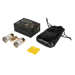 Бинокль БГЦ 3*25 B01 (белый с фокусир.)