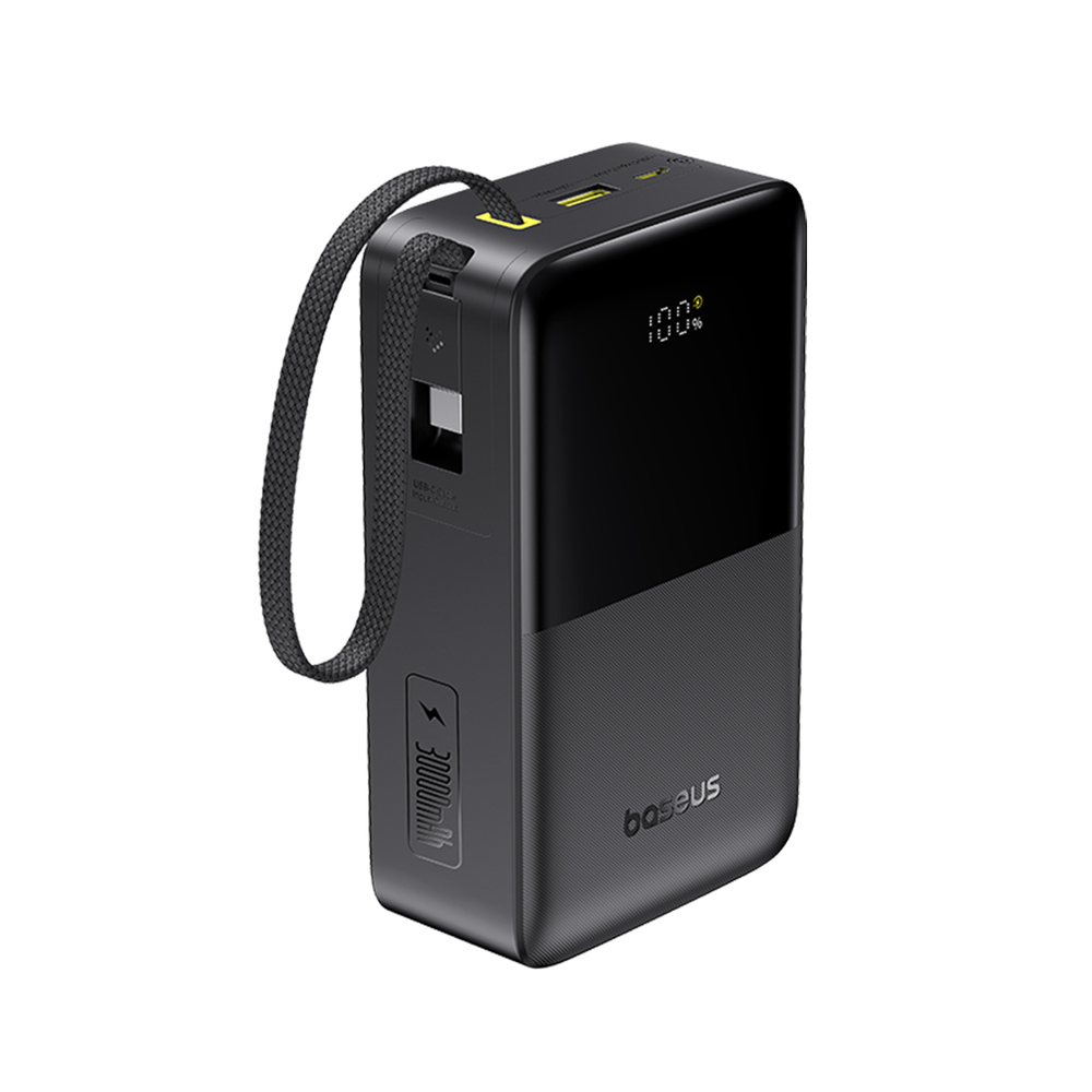 Портативный внешний аккумулятор Baseus EnerFill FC51 30000mAh 22.5W Black (E0028100)
