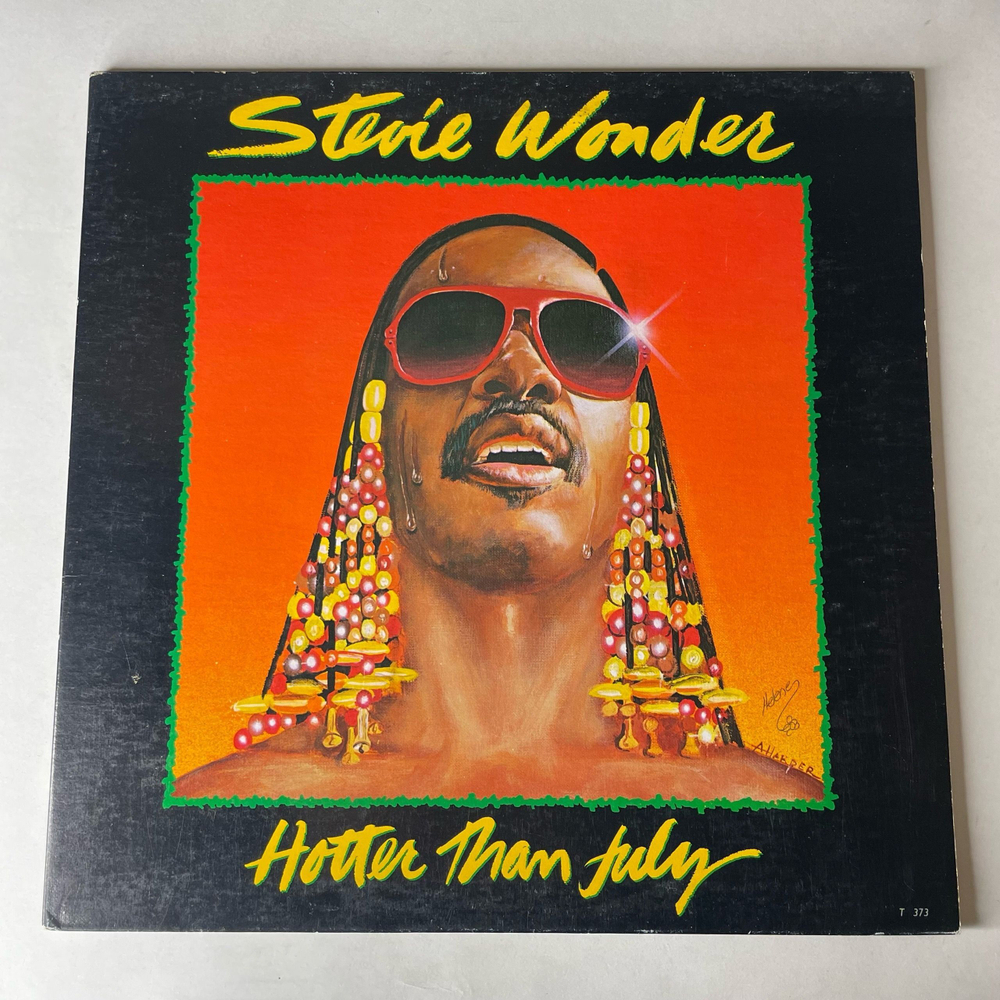 Винтажная виниловая пластинка LP Stevie Wonder Hotter Than July (Канада 1980)