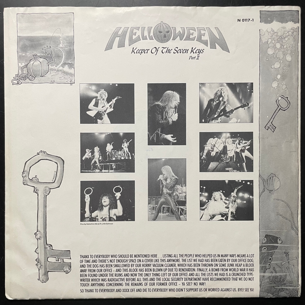 Helloween - Keeper Of The Seven Keys - Part II (Германия 1988г.)